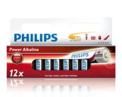 Philips Batérie alkalická 1,5V AA Philips LR6 PowerLife