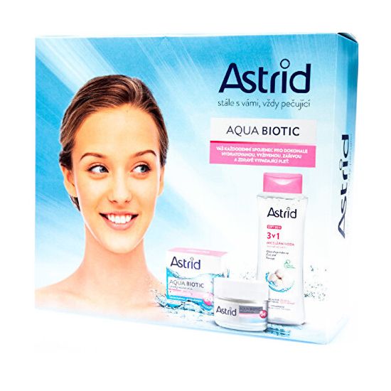 Astrid Darčeková sada starostlivosť pre suchú a citlivú pleť Aqua Biotic