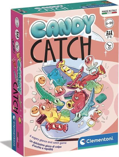 Clementoni Stolová hra Candy Catch - Sladký úlovok