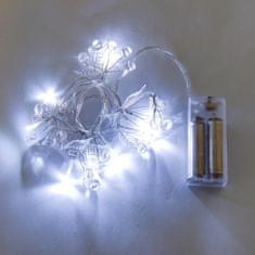 DecoLED DecoLED LED svetelná reťaz, kryštáliky, 1,3m
