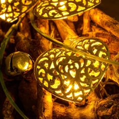 DecoLED DecoLED LED svetelná reťaz, kovová srdce