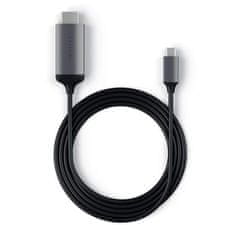 Satechi Kábel USB-C - HDMI 1,8 m 4k 60 Hz, čierny, 1,8 m