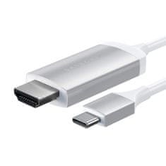 Satechi Kábel USB-C - HDMI 1,8 m 4k 60 Hz, biely, 1,8 m