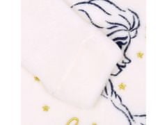 Disney Disney Frozen, Elsa Dievčenské fleecové pyžamo, snehové vločky, biele OEKO-TEX 6-8 let 116-128 cm
