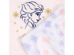 Disney Disney Frozen, Elsa Dievčenské fleecové pyžamo, snehové vločky, biele OEKO-TEX 6-8 let 116-128 cm