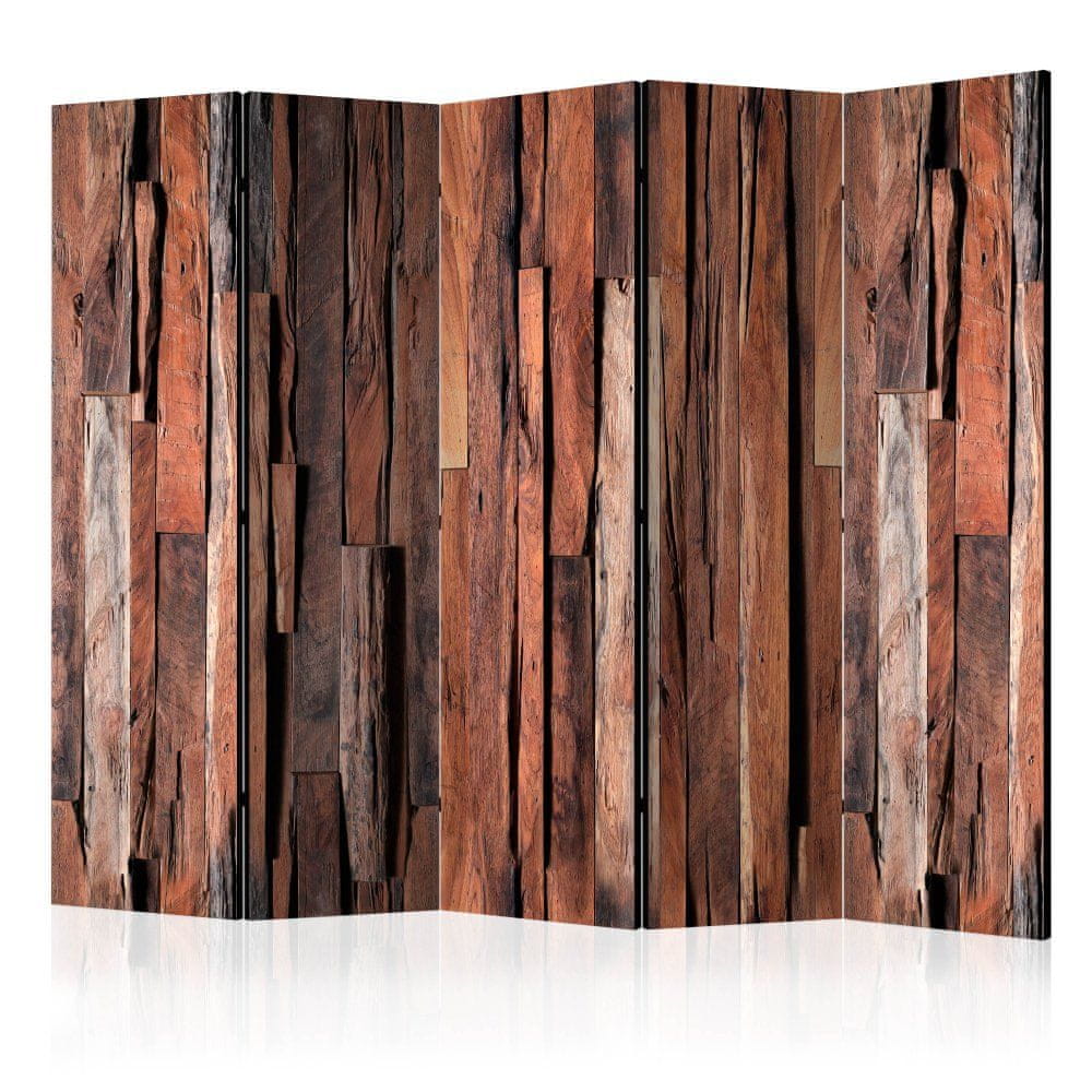 Artgeist Paraván - Medové dosky II 225x172 plátno na drevenom ráme obojstranná potlač