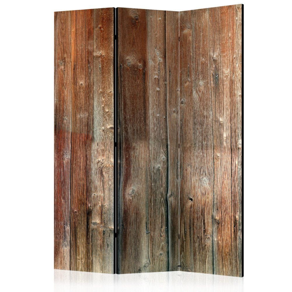 Artgeist Paraván - Lesná chata 135x172 plátno na drevenom ráme obojstranná potlač