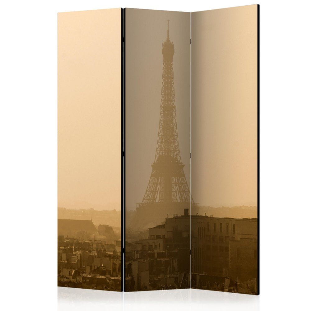 Artgeist Paraván - Paríž na úsvite 135x172 plátno na drevenom ráme obojstranná potlač