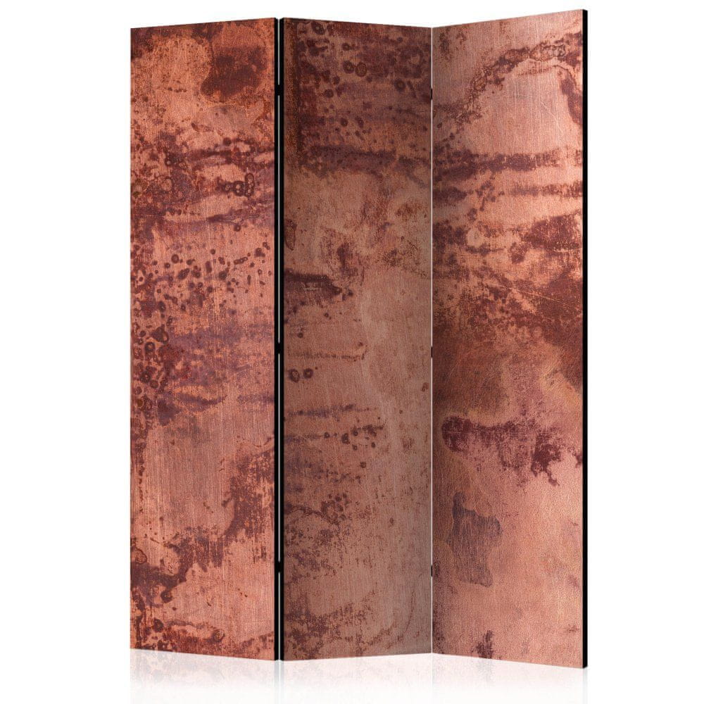 Artgeist Paraván - Červený plech 135x172 plátno na drevenom ráme obojstranná potlač