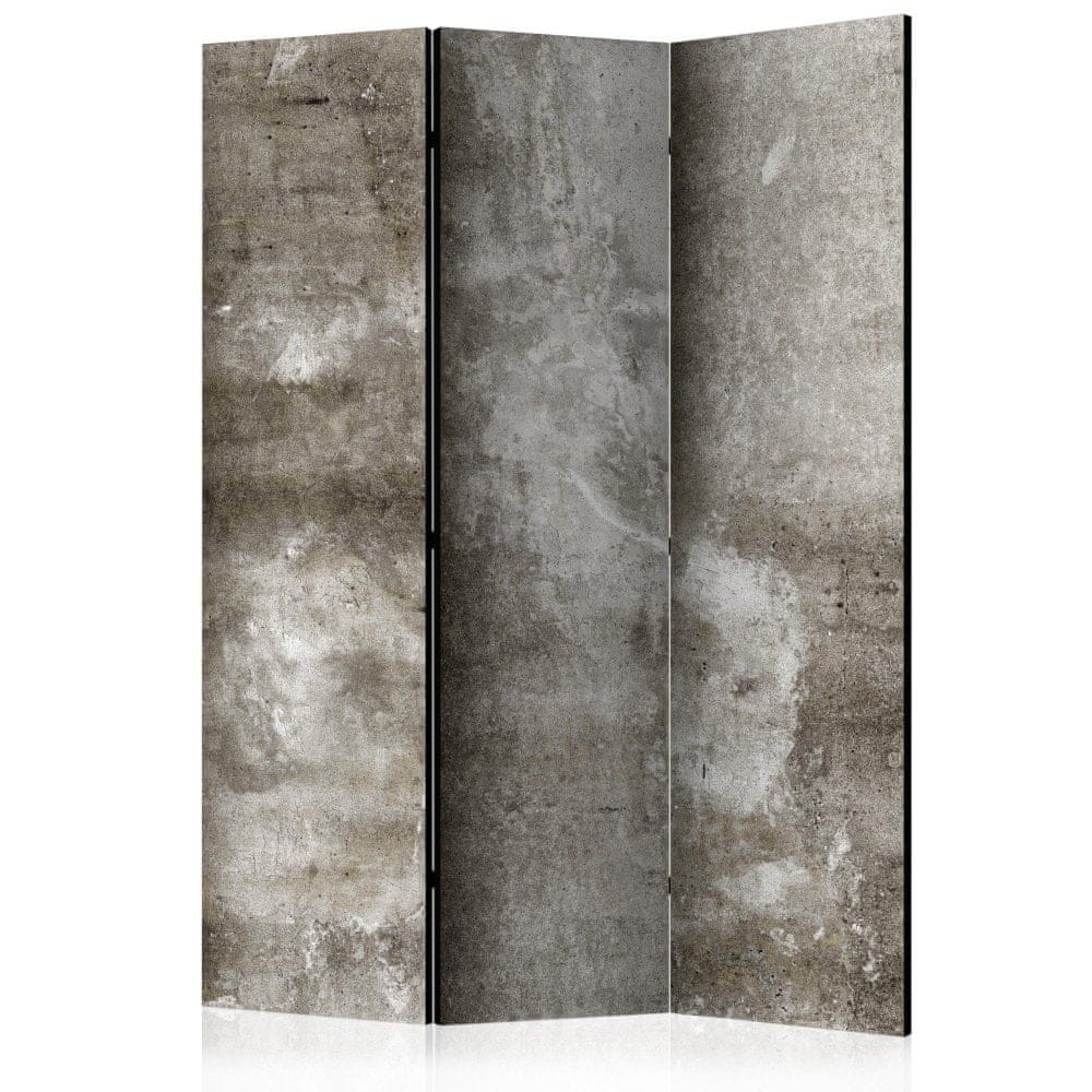 Artgeist Paraván - Studený betón 135x172 plátno na drevenom ráme obojstranná potlač