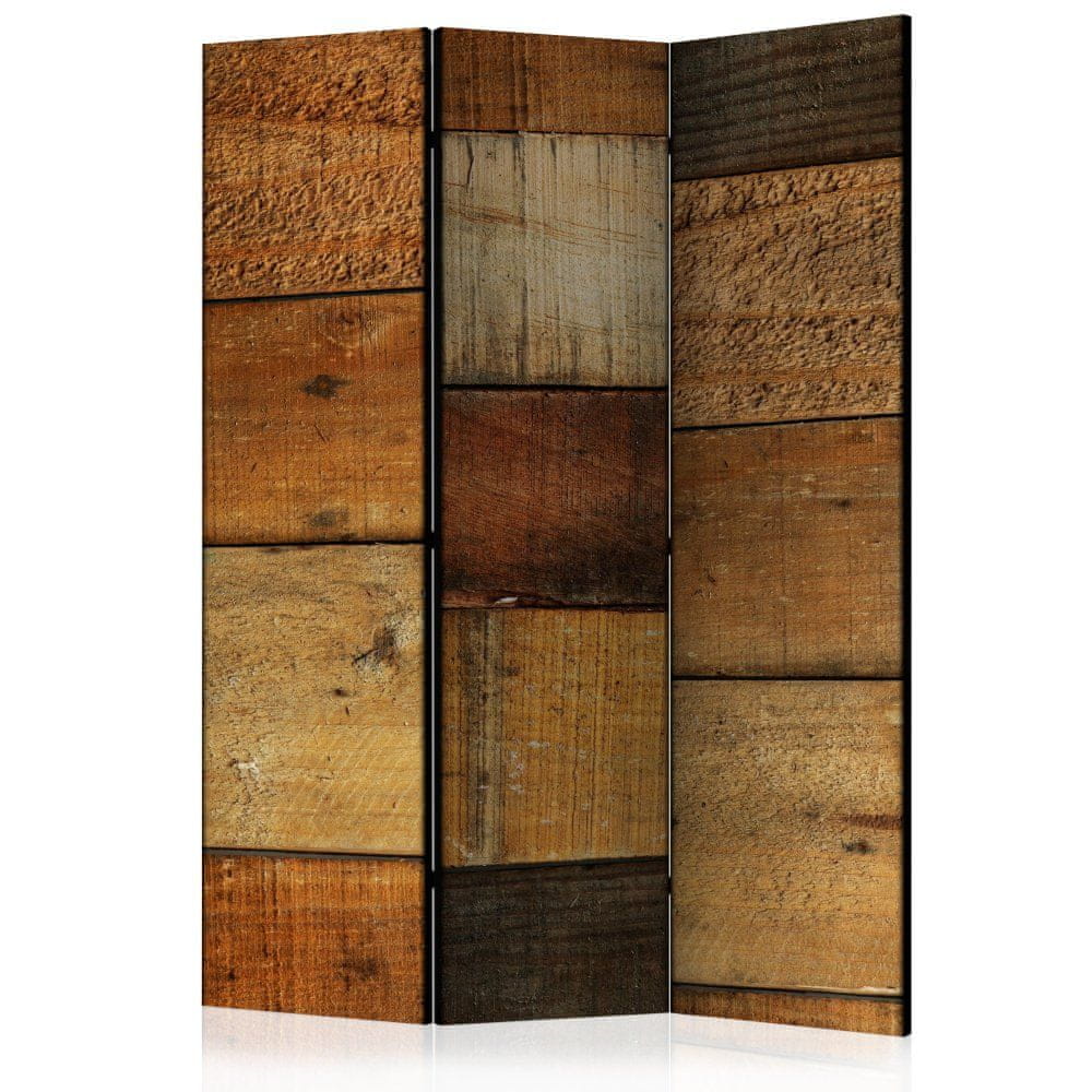 Artgeist Paraván - Textúra dreva 135x172 plátno na drevenom ráme obojstranná potlač