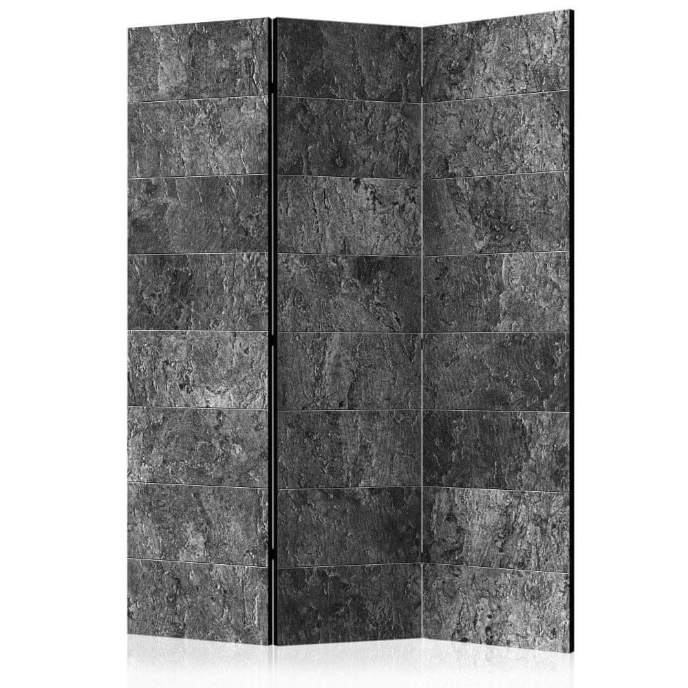 Artgeist Paraván - Odtieň sivej 135x172 plátno na drevenom ráme obojstranná potlač