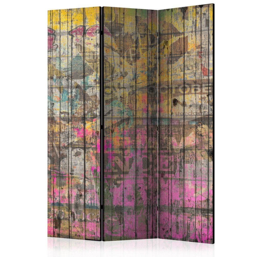 Artgeist Paraván - Voľný štýl 135x172 plátno na drevenom ráme obojstranná potlač