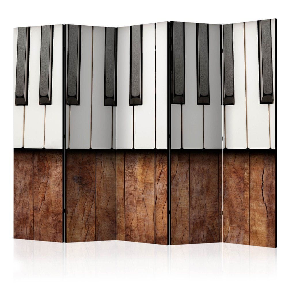 Artgeist Paraván - Inšpirované Chopinom - Mahagón II 225x172 plátno na drevenom ráme obojstranná potlač