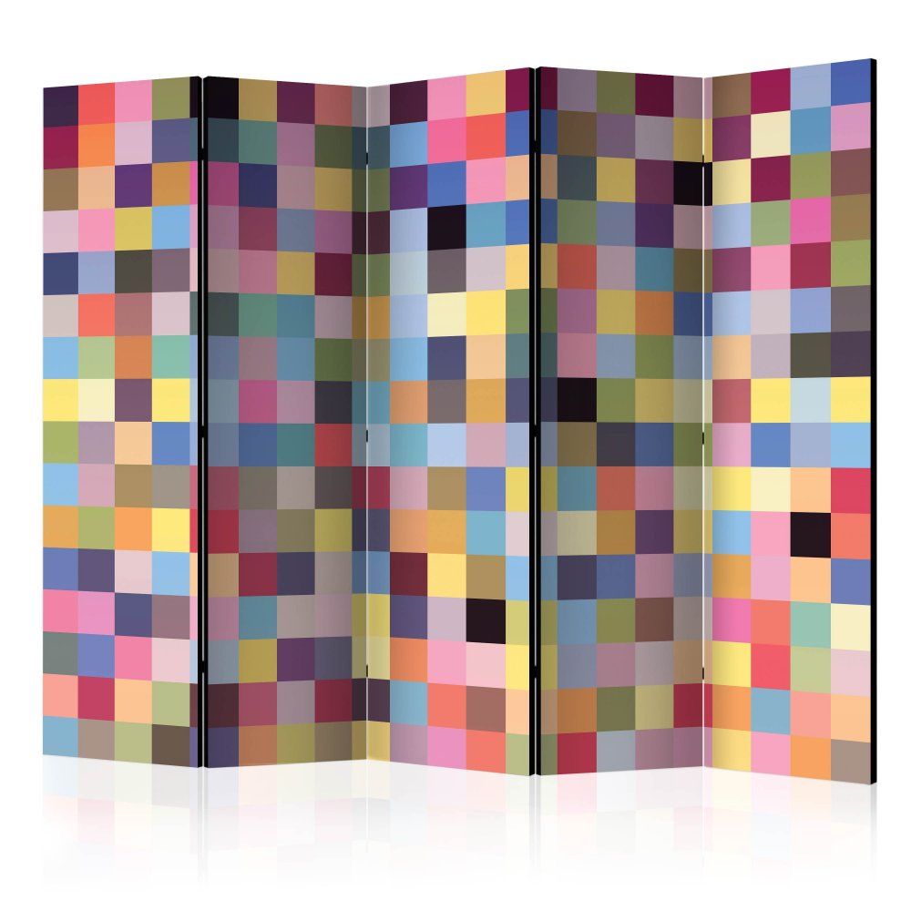 Artgeist Paraván - Celá škála farieb II 225x172 plátno na drevenom ráme obojstranná potlač