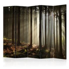 Artgeist Paraván - Ihličnatý les III 225x172 plátno na drevenom ráme obojstranná potlač