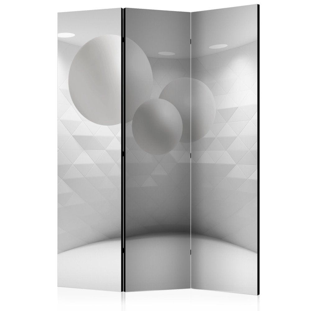 Artgeist Paraván - Geometrická miestnosť 135x172 plátno na drevenom ráme obojstranná potlač