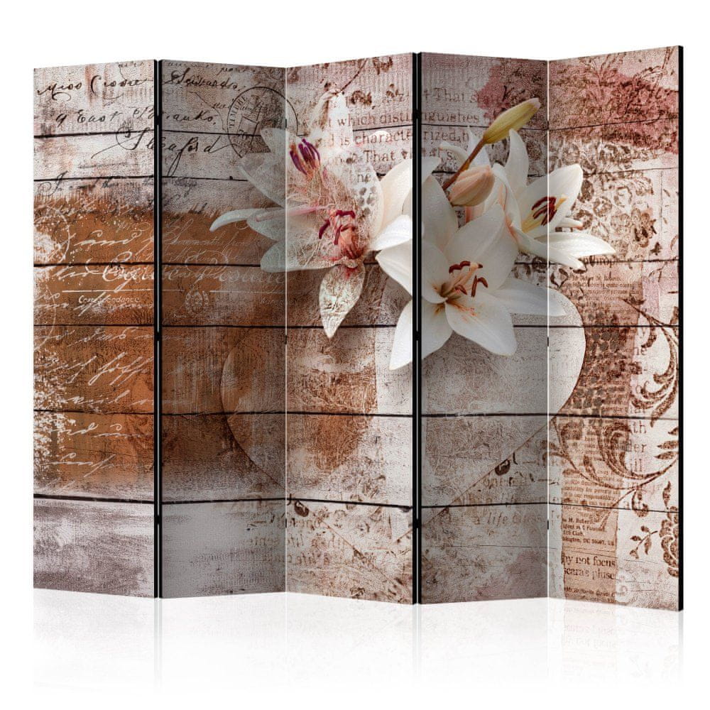Artgeist Paraván - Romantické spomienky II 225x172 plátno na drevenom ráme obojstranná potlač