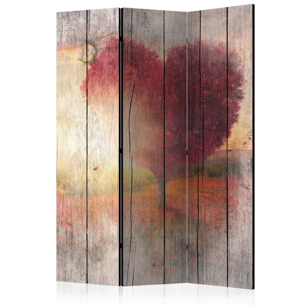 Artgeist Paraván - Jesenná láska 135x172 plátno na drevenom ráme obojstranná potlač