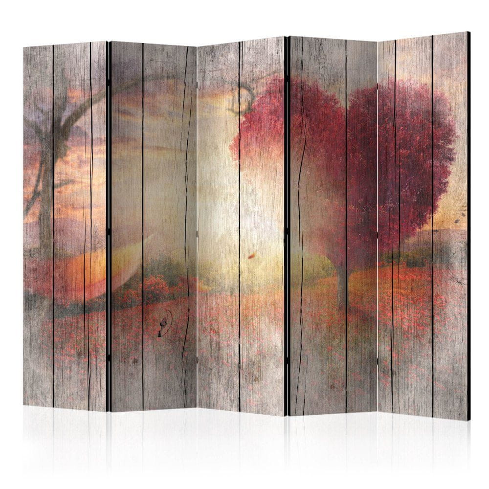 Artgeist Paraván - Jesenná láska II 225x172 plátno na drevenom ráme obojstranná potlač