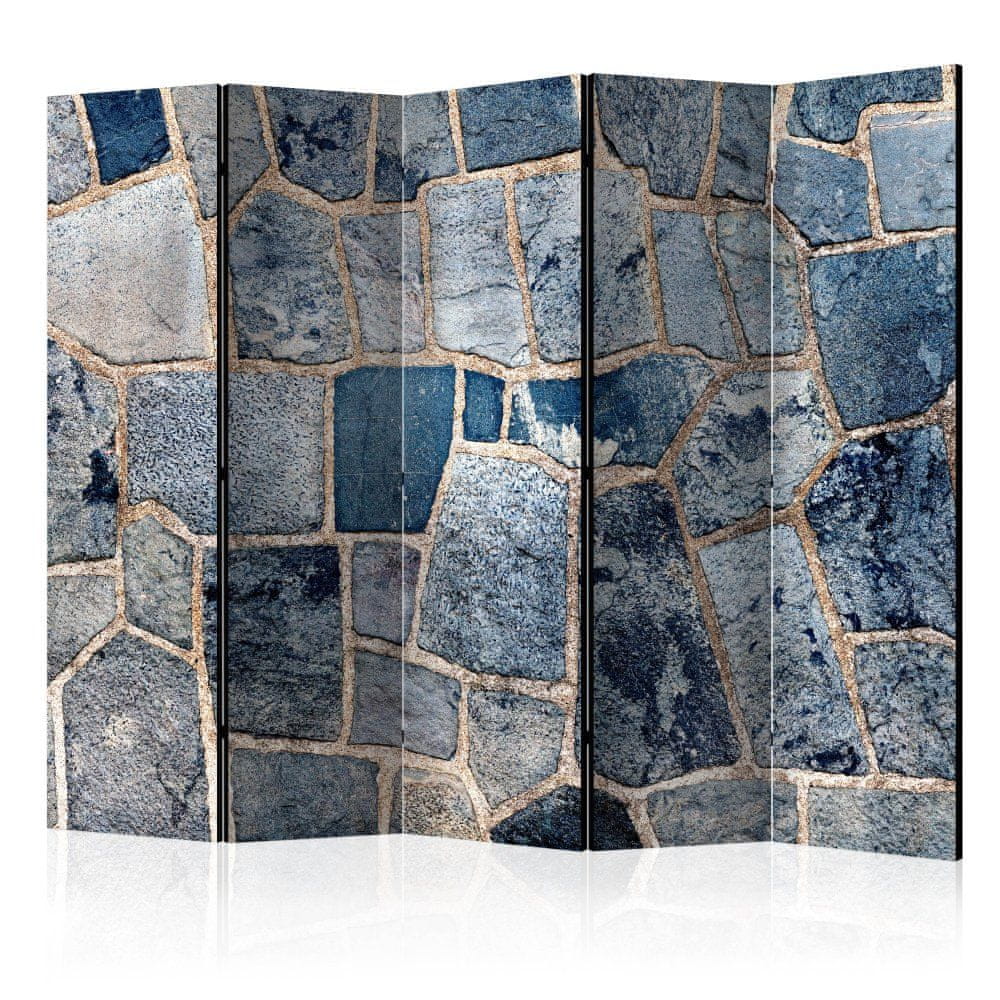 Artgeist Paraván - Zafírový kameň II 225x172 plátno na drevenom ráme obojstranná potlač