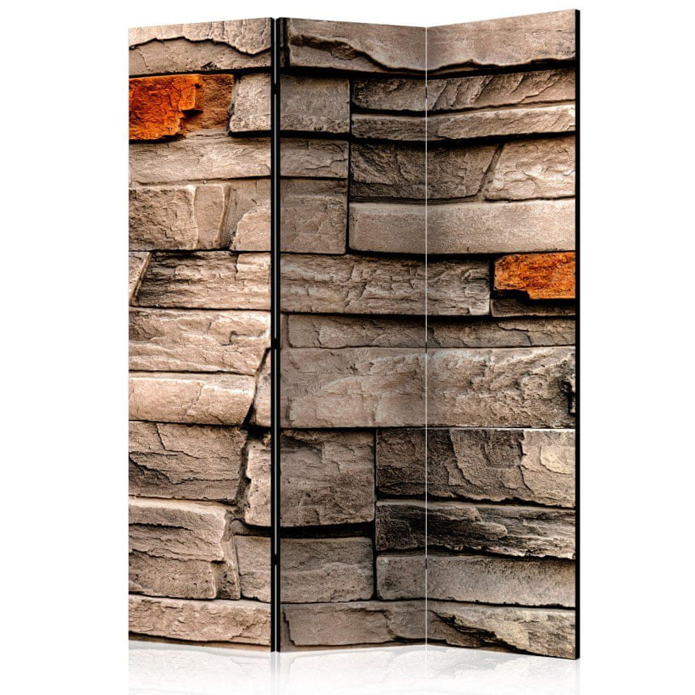 Artgeist Paraván - Kamenná pieseň 135x172 plátno na drevenom ráme obojstranná potlač
