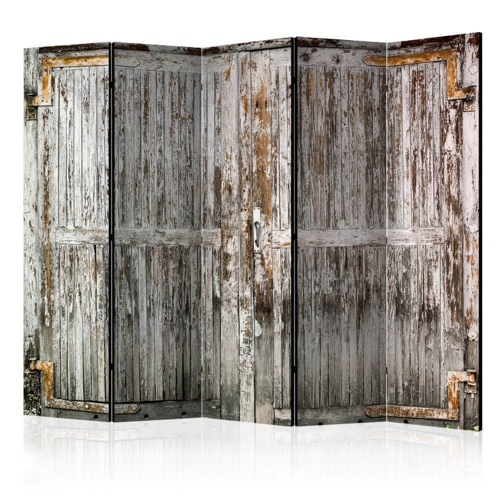 Artgeist Paraván - Šepkajúce dvere II 225x172 plátno na drevenom ráme obojstranná potlač