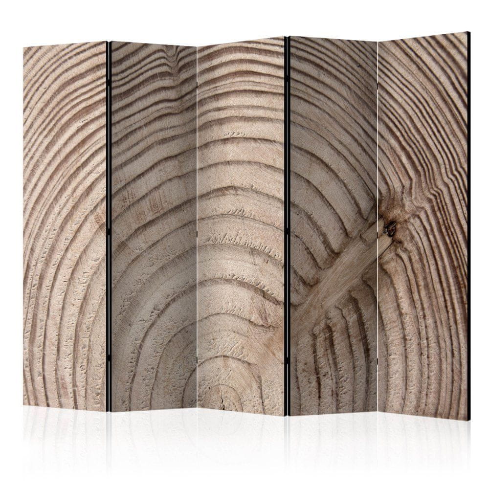 Artgeist Paraván - Zrno dreva II 225x172 plátno na drevenom ráme obojstranná potlač