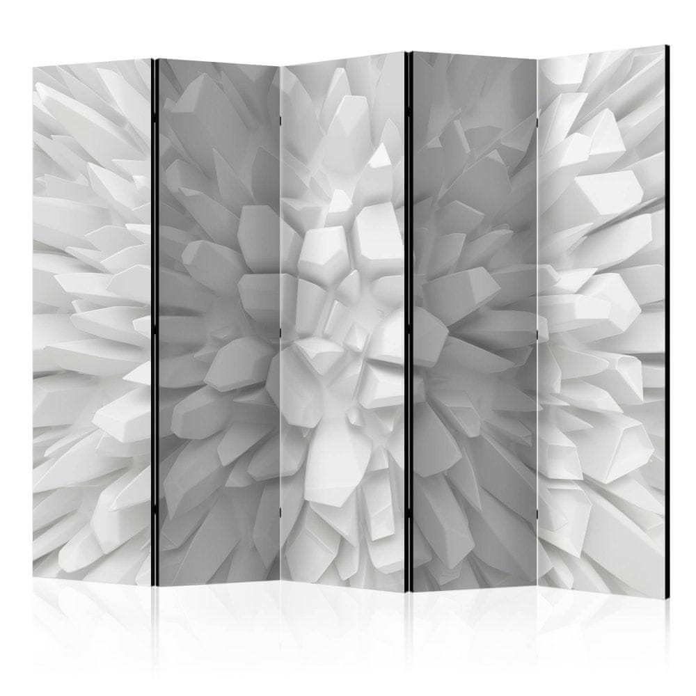 Artgeist Paraván - Biela sedmokráska II 225x172 plátno na drevenom ráme obojstranná potlač