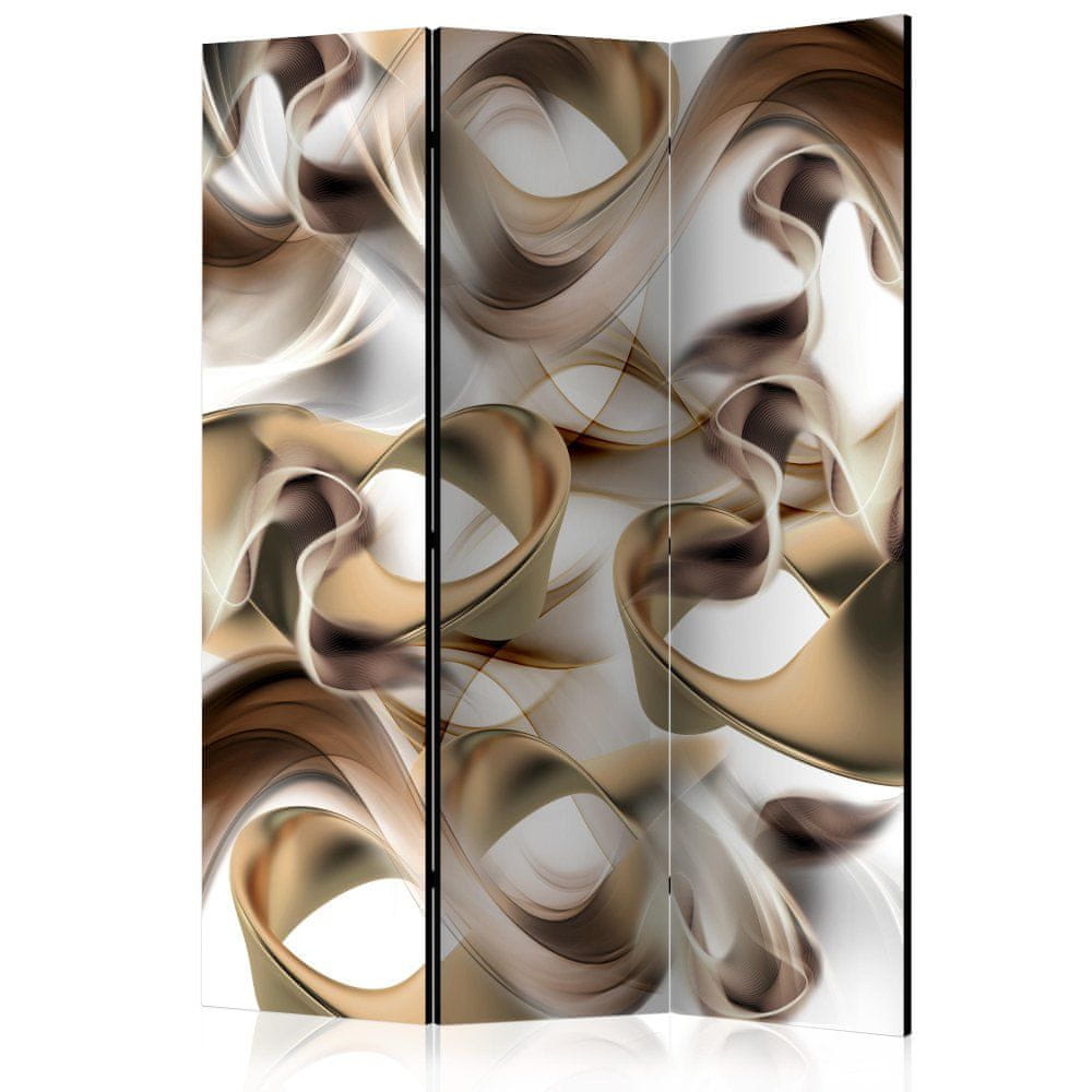Artgeist Paraván - Pokrútený svet 135x172 plátno na drevenom ráme obojstranná potlač