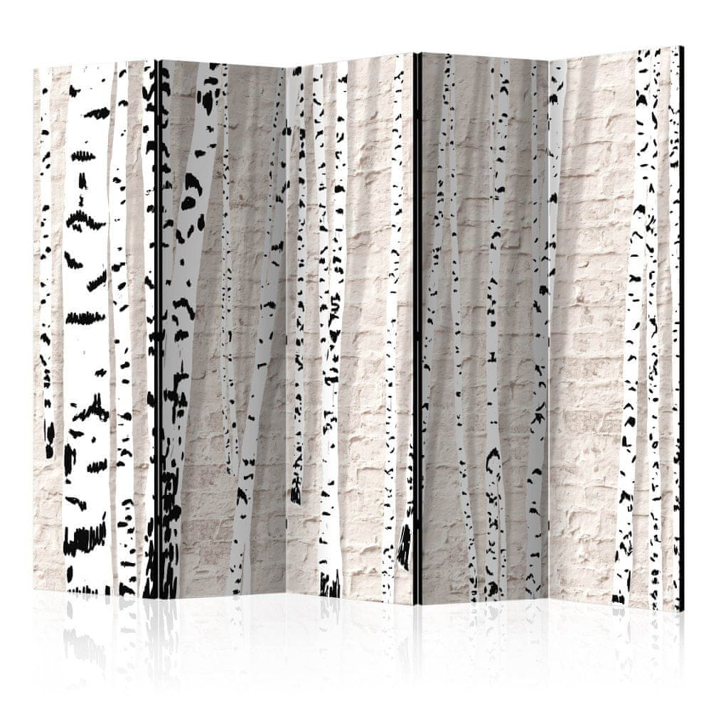 Artgeist Paraván - Brezový háj II 225x172 plátno na drevenom ráme obojstranná potlač
