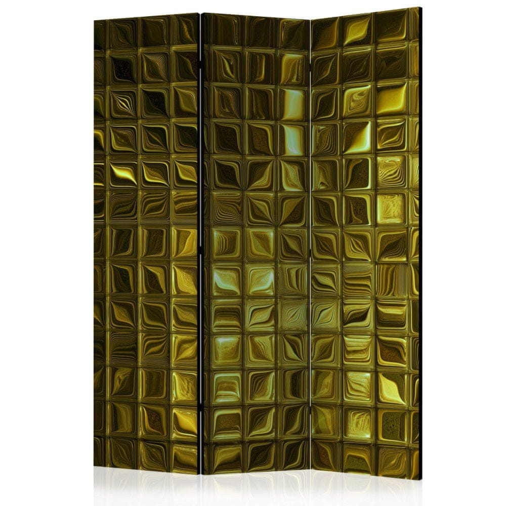 Artgeist Paraván - Zlatý úsvit 135x172 plátno na drevenom ráme obojstranná potlač