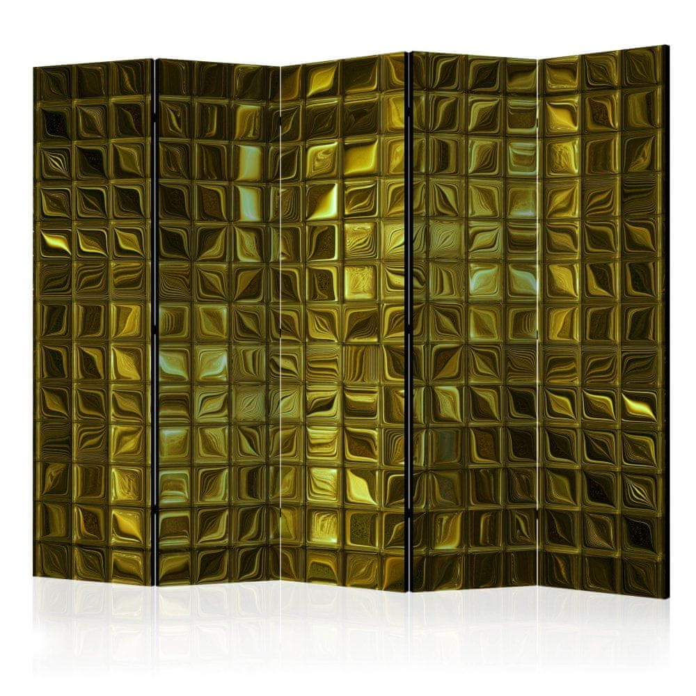 Artgeist Paraván - Zlatý úsvit II 225x172 plátno na drevenom ráme obojstranná potlač