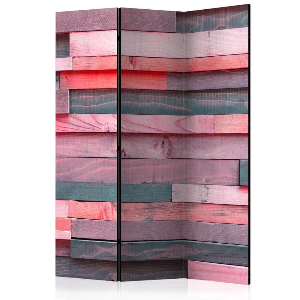 Artgeist Paraván - Ružové panstvo 135x172 plátno na drevenom ráme obojstranná potlač