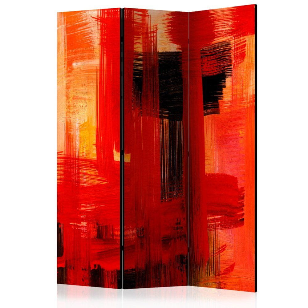 Artgeist Paraván - Karmínové väzenie 135x172 plátno na drevenom ráme obojstranná potlač