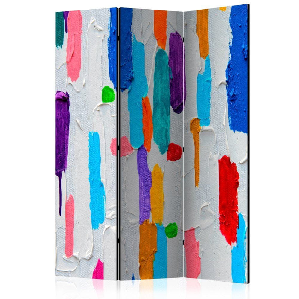 Artgeist Paraván - Zhoda farieb 135x172 plátno na drevenom ráme obojstranná potlač
