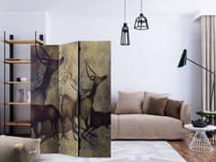 Artgeist Paraván - Antilopy 135x172 plátno na drevenom ráme obojstranná potlač