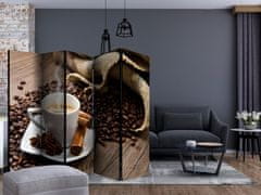 Artgeist Paraván - Anízová káva II 225x172 plátno na drevenom ráme obojstranná potlač