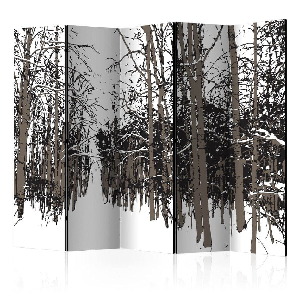 Artgeist Paraván - Stromy - Jeseň II 225x172 plátno na drevenom ráme obojstranná potlač