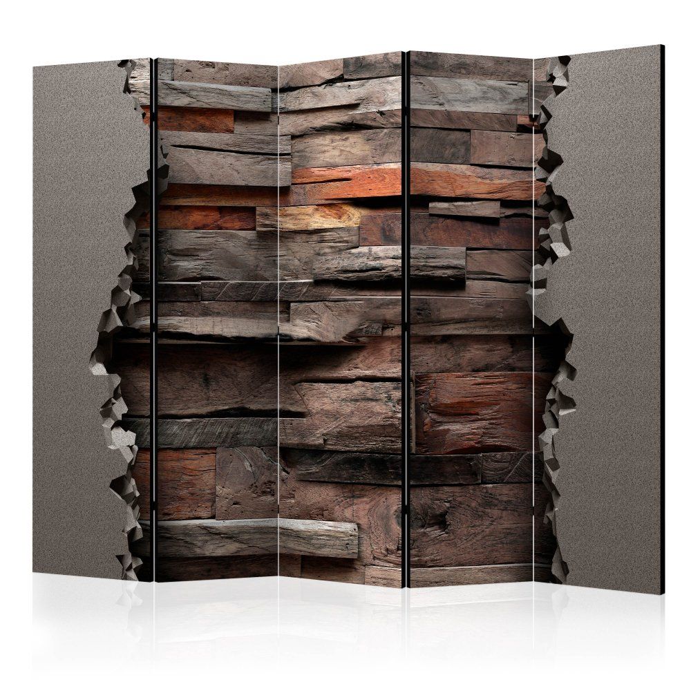 Artgeist Paraván - Skrytá príroda II 225x172 plátno na drevenom ráme obojstranná potlač