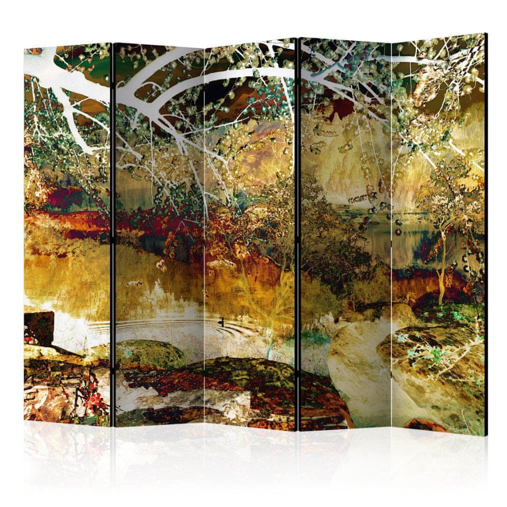 Artgeist Paraván - Rieka života II 225x172 plátno na drevenom ráme obojstranná potlač