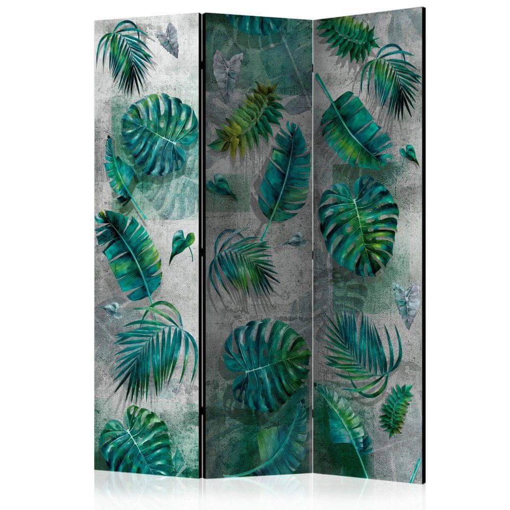 Artgeist Paraván - Modernistická džungľa 135x172 plátno na drevenom ráme obojstranná potlač