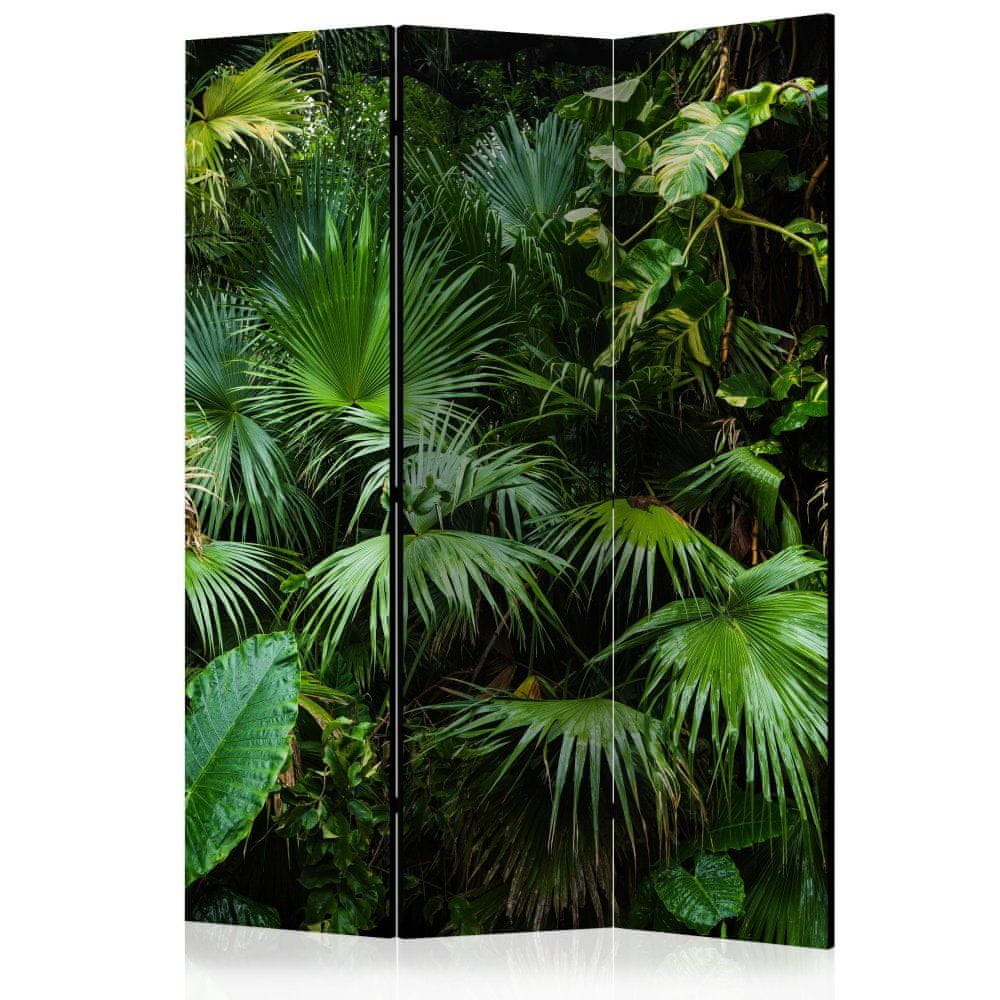 Artgeist Paraván - Slnečná džungľa 135x172 plátno na drevenom ráme obojstranná potlač