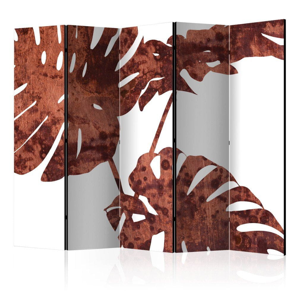Artgeist Paraván - Sezónna monstera II 225x172 plátno na drevenom ráme obojstranná potlač