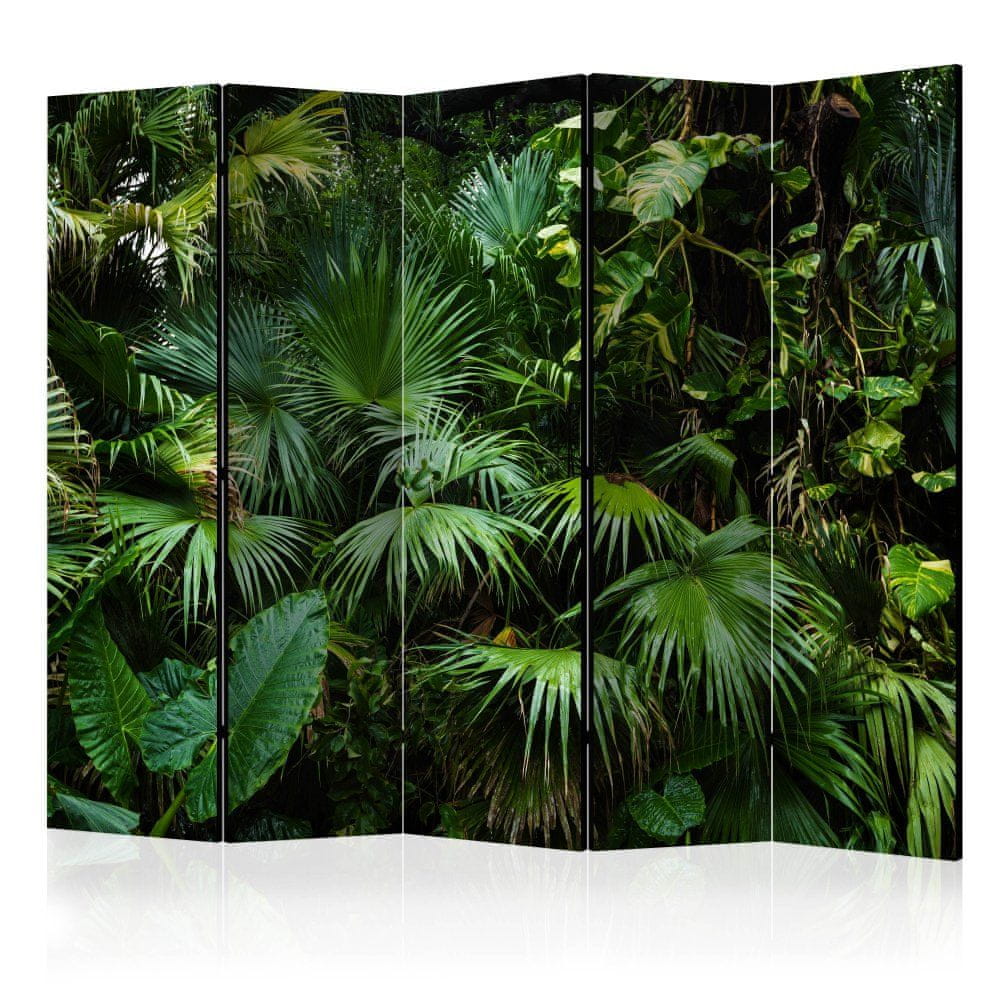 Artgeist Paraván - Slnečná džungľa II 225x172 plátno na drevenom ráme obojstranná potlač