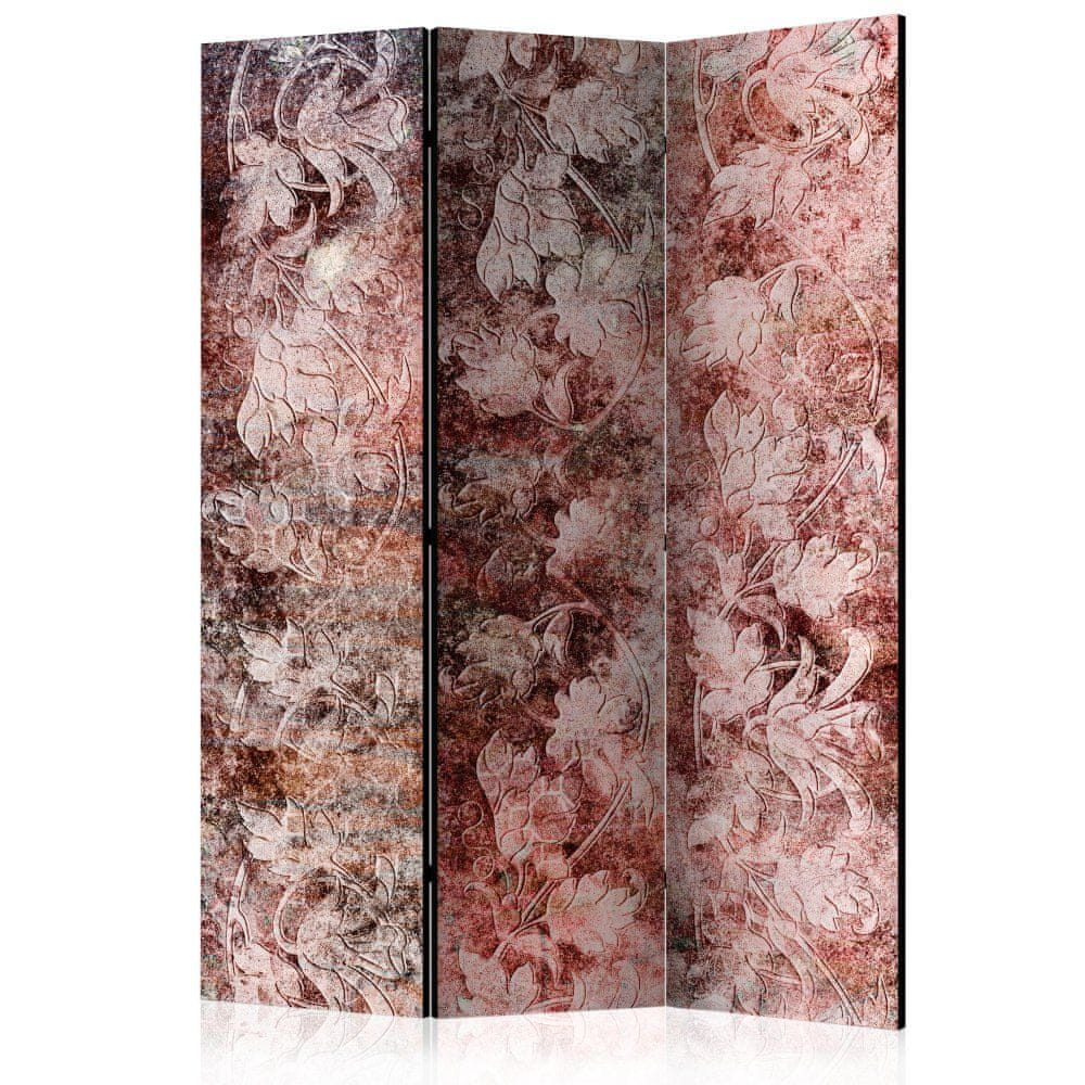 Artgeist Paraván - Koralová kytica 135x172 plátno na drevenom ráme obojstranná potlač