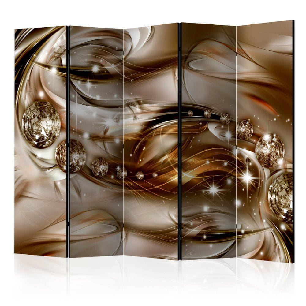 Artgeist Paraván - Čokoládový príliv II 225x172 plátno na drevenom ráme obojstranná potlač