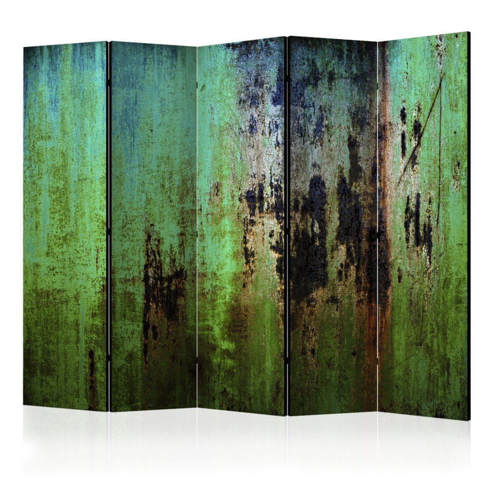 Artgeist Paraván - Smaragdové tajomstvo II 225x172 plátno na drevenom ráme obojstranná potlač