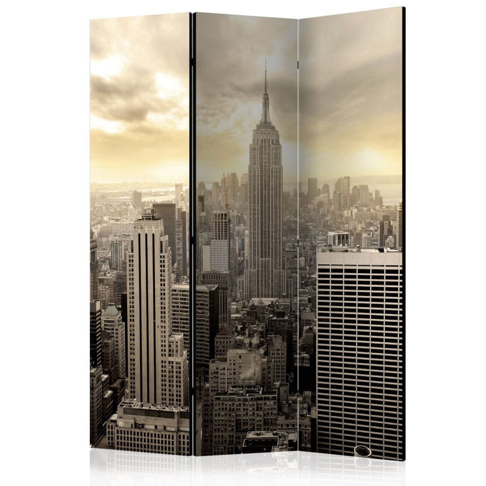 Artgeist Paraván - Svetlo New Yorku 135x172 plátno na drevenom ráme obojstranná potlač