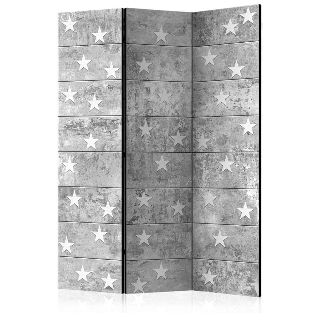 Artgeist Paraván - Hviezdy na betóne 135x172 plátno na drevenom ráme obojstranná potlač